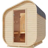 Karibu Carlotta inkl. 9 kW Ofen + int. Steuerung