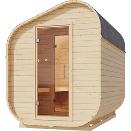 Karibu Carlotta inkl. 9 kW Ofen + int. Steuerung