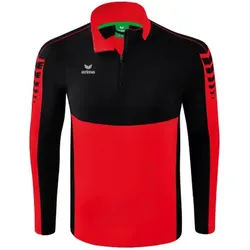 ERIMA Herren Sweatshirt SIX WINGS training top, red/black, XXL