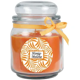 HS Candle Honigmelone Duftkerze 300 g orange