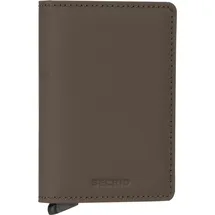 Secrid Slimwallet Matte Kartenetui truffle