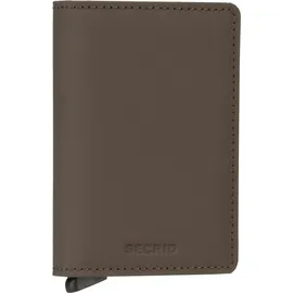 Secrid Slimwallet Matte Kartenetui truffle