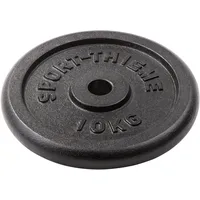 Sport-Thieme Hantelscheibe Gusseisen 10 kg schwarz