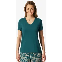 SCHIESSER Pyjamaoberteil Mix Relax Grün XL