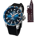 Vostok Europe Rocket N1 Herrenuhr + Vostok Armband - Blau/Blau