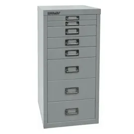 BISLEY MultiDrawer Schubladenschrank 27,9 x 38 x 59 cm silber