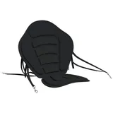 vidaXL Paddel Board Sitz 52 x 31 x 45 cm Lyocell Schwarz