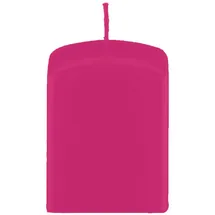 Quaderkerzen 8 x Ø 6 cm 4 St. pink
