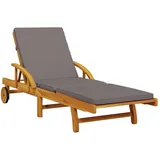 vidaXL Sonnenliege 200 x 68 x 83 cm Braun