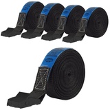Trutzholm 5x Profi Spanngurt Gurt Zurrgurt Klemmschloss Auto 1-tlg 5m 250 kg SCHWARZ