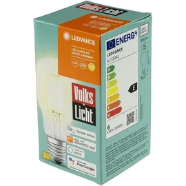 LEDVANCE SMART+ Volks Licht E27, 6 W, Filament