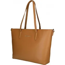 Valentino Zero Re Shopper Kunstleder Braun