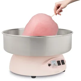 h.koenig CIRCUS8 Zuckerwattemaschine, Aluminium, Rosa