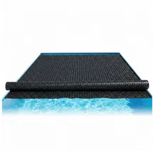 MuCoLa Pool-Abdeckplane Solarfolie schwarz 600 x 400 cm