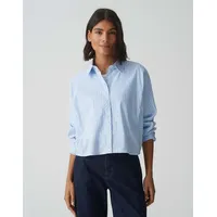 Opus Regular Fit aus elastischem Baumwoll-Mix, Hellblau, 44
