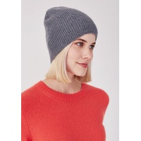 Style & Republic Beanie Kaschmir Beanie gerippt grau