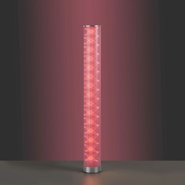 Leuchtendirekt JustLight LED Stehleuchte Bingo Säule chrom