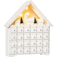 Homcom Adventskalender 39 x 9 x 42 cm -