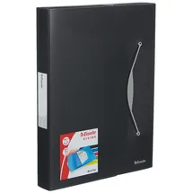 Esselte 624049 Ablagebox VIVIDA, A4, PP, 40 mm, schwarz