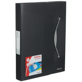 Esselte 624049 Ablagebox VIVIDA, A4, PP, 40 mm, schwarz