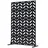Vevor Paravent 120 x 50,8 x 183 cm Schwarz Metall