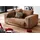 KAWOLA Doppelsessel MADELINE Loveseat Cord rost