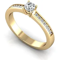 Verlobungsring VR05 585er Gelbgold - 3333