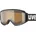 g gl 3000 P Skibrille für Damen und Herren polarisiert vergrößertes beschlagfreies Sichtfeld black matt/brown-clear one size