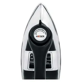 Haeger DI-120.001B Dampfbügeleisen Schwarz/Silber