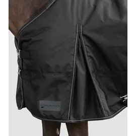 Waldhausen Outdoordecke Nordic Fleece Regendecke schwarz, 135 cm