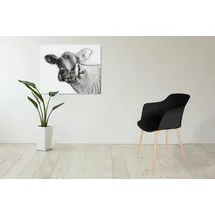 Kayoom Stuhl »Chester 4er-Set, schlichte Form, für jeden Wohnraum geeignet« (Set) 4 Stk.pflegeleicht, bequem, einfach abwischbar, schlichte Form, schwarz