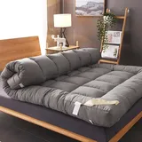 MAYFABD Japanische Futonmatratze Dicke Basis Tatami Matte Faltbare Gerollte Matratze Weiche Tragbare Gästematratze Student Dorm Schlafmatratze Verstauen Und Tragbar Für Camping,A,90x200cm