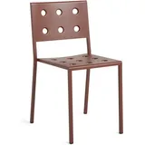 HAY - Balcony Dining Stuhl, iron red