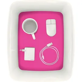 Leitz MyBox Aufbewahrungsbox 38,5 x 31,8 x 19,8 cm 1-tlg. weiß/pink