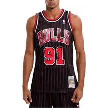 Mitchell & Ness NBA Chicago Bulls Dennis Rodman Trikot Herren schwarz/rot, L - L
