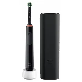 Oral-B  Pro 3 3500 schwarz + Reiseetui streifen Design Edition