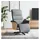 vidaXL Relaxsessel mit Fußteil Polyester 55,1 x 104 x 86,9 cm Hellgrau drehbar