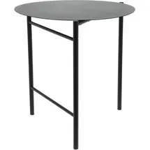 ZONE Denmark Disc Gartentisch 70 x 70 x 72 cm Schwarz