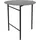 ZONE Denmark Disc Gartentisch 70 x 70 x 72 cm Schwarz