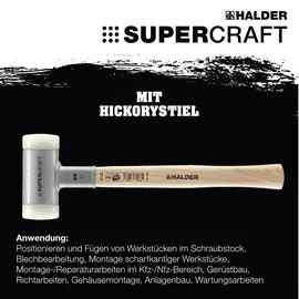 Halder SUPERCRAFT Schonhammer | Ø=80 mm 3366.080