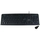 TRACER Maverick Tastatur Schwarz USB / PS2