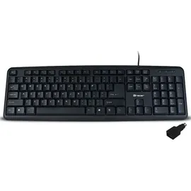 TRACER Maverick Tastatur Schwarz USB / PS2
