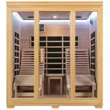 Artsauna Infrarotkabine, Natur, Holz, 170x190x190 cm, Freizeit, Wellness, Infrarotkabinen