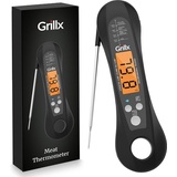 GrillX Fleischthermometer schwarz -50 bis 300 Grad.