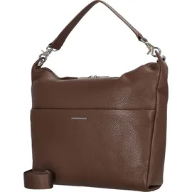 Mandarina Duck Mellow Leather Schultertasche Leder Braun