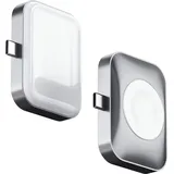 Satechi USB-C Charging Dock für Mobilgeräte Kopfhörer, Smartwatch Silber, Weiß USB Kabelloses Aufladen Drinnen
