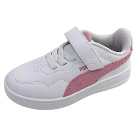 Puma Court Lally White/Pink 33