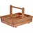 Dobar Erntekorb Eichenholz Massiv 42,5 x 31,5 x 12,6 cm natur