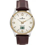 Dugena Herrenuhr "4460862", BICOLOR/BRAUN