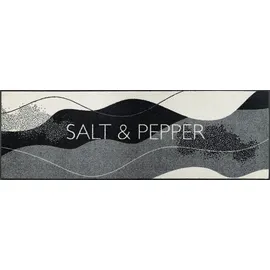 Wash+Dry Salt & Pepper 60 x 180 cm Grau